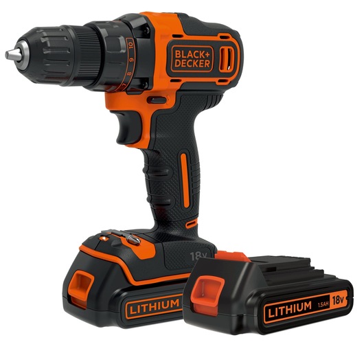 Black and Decker 18V Drill and Battery